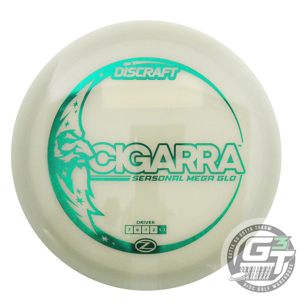 Discraft Seasonal Mega Glo Z Cigarra Fairway Driver Golf Disc (Individually Listed)