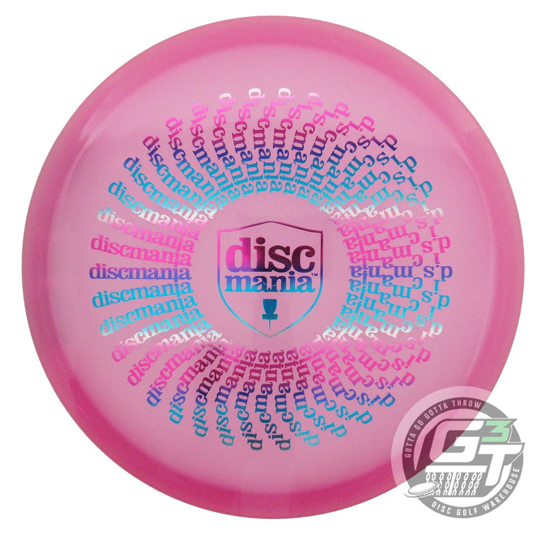 NOS DiscMania SPIRAL ZOETROPE Glow C-Line MD1 178g Pink Miami Foil Midrange Disc