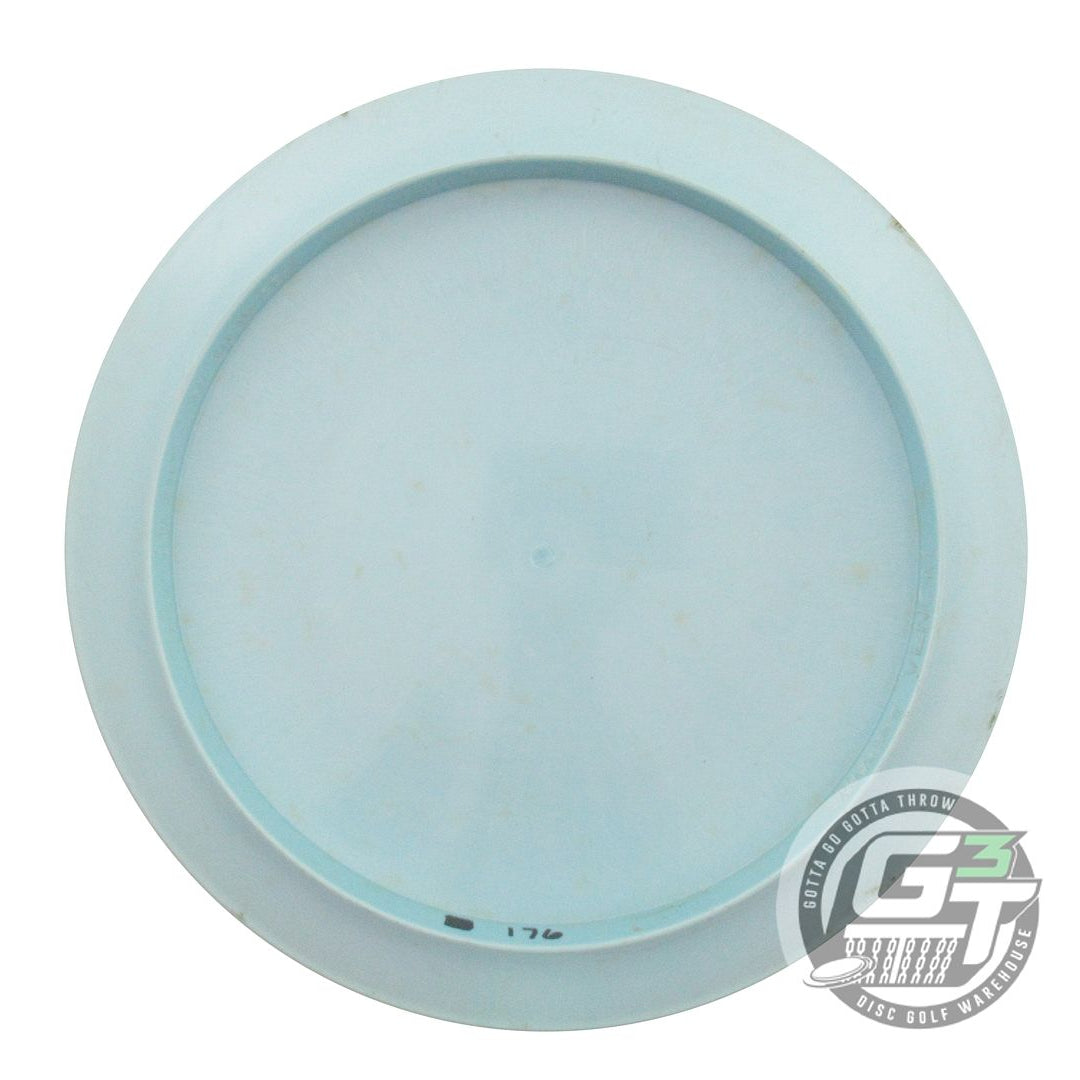 USED Discraft Big Z Venom 176g Sky Blue Gold Holo Foil Distance Driver Golf Disc