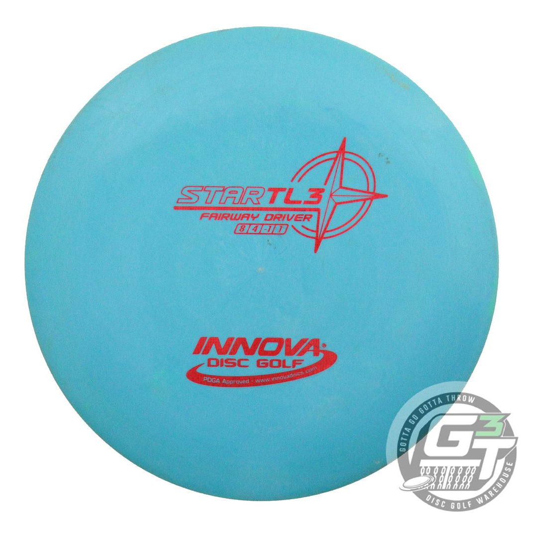 USED Innova Star TL3 168g Teal Red Glitter Foil Fairway Driver Golf Disc