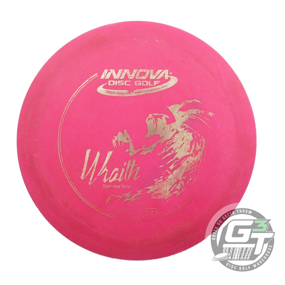 USED Innova DX Wraith 164g Pink Silver Foil Distance Driver Golf Disc