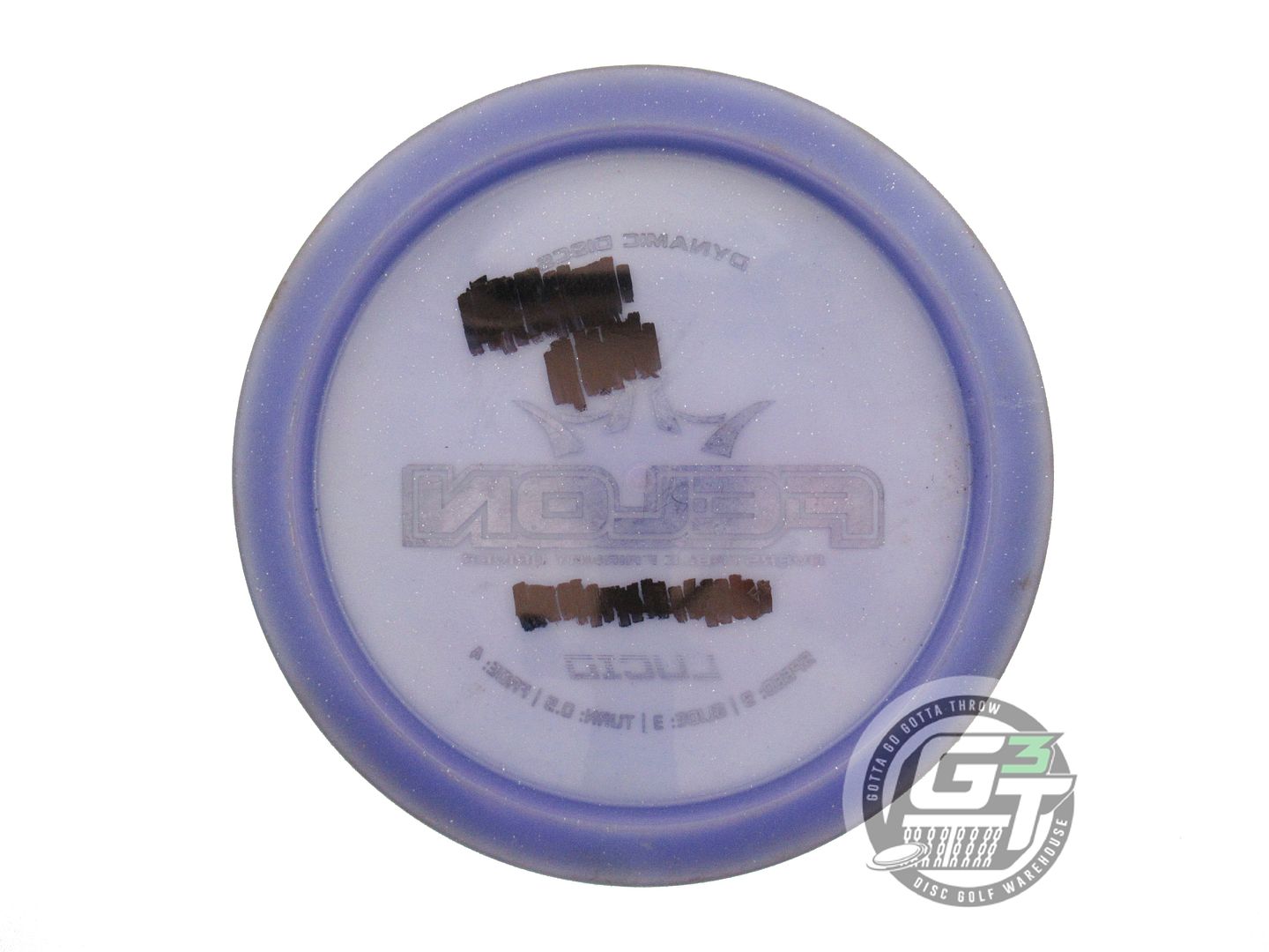 USED Dynamic Discs Lucid Felon 173g Purple Black Stamp Fairway Driver Golf Disc