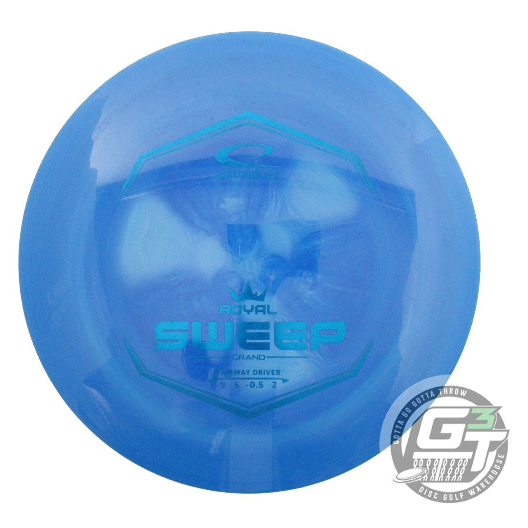 USED Latitude 64 Royal Grand Sweep 174g Blue Blue Foil Fairway Driver Golf Disc
