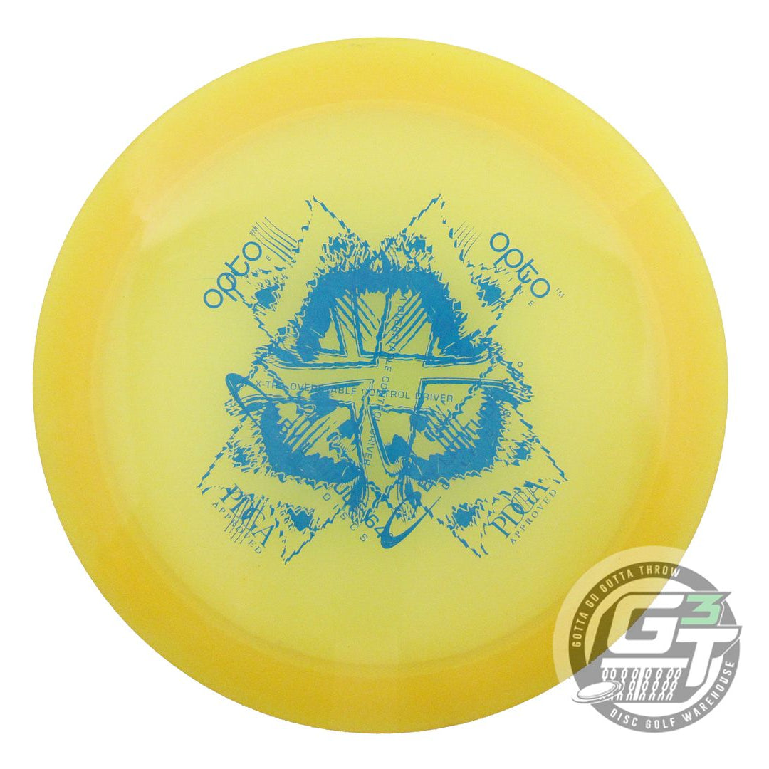USED Latitude 64 X-OUT Opto XXX 176g Yellow Fairway Driver Golf Disc