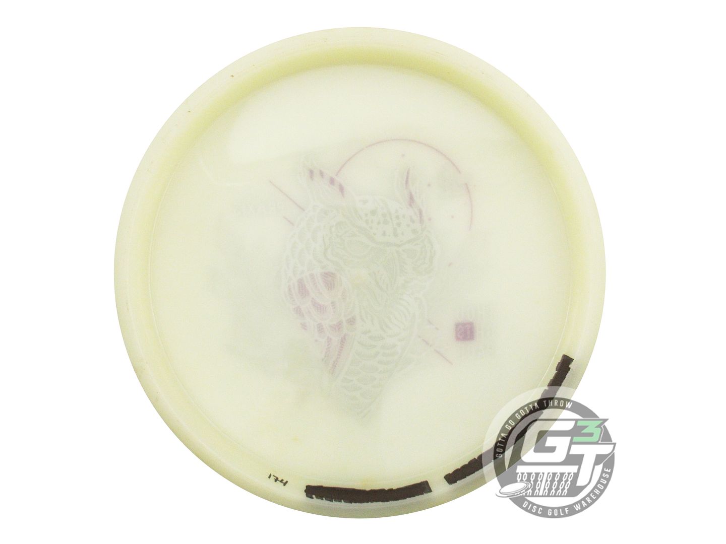 USED Thought Space Glow Praxis 174g Silver Prism Foil Putter Golf Disc