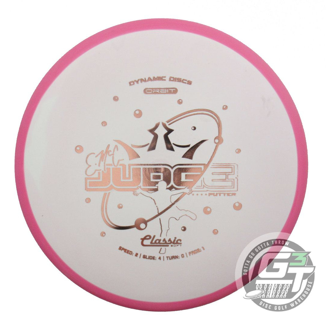 Dynamic Discs Classic Soft Orbit EMAC Judge Putter Golf Disc (Individually Listed)