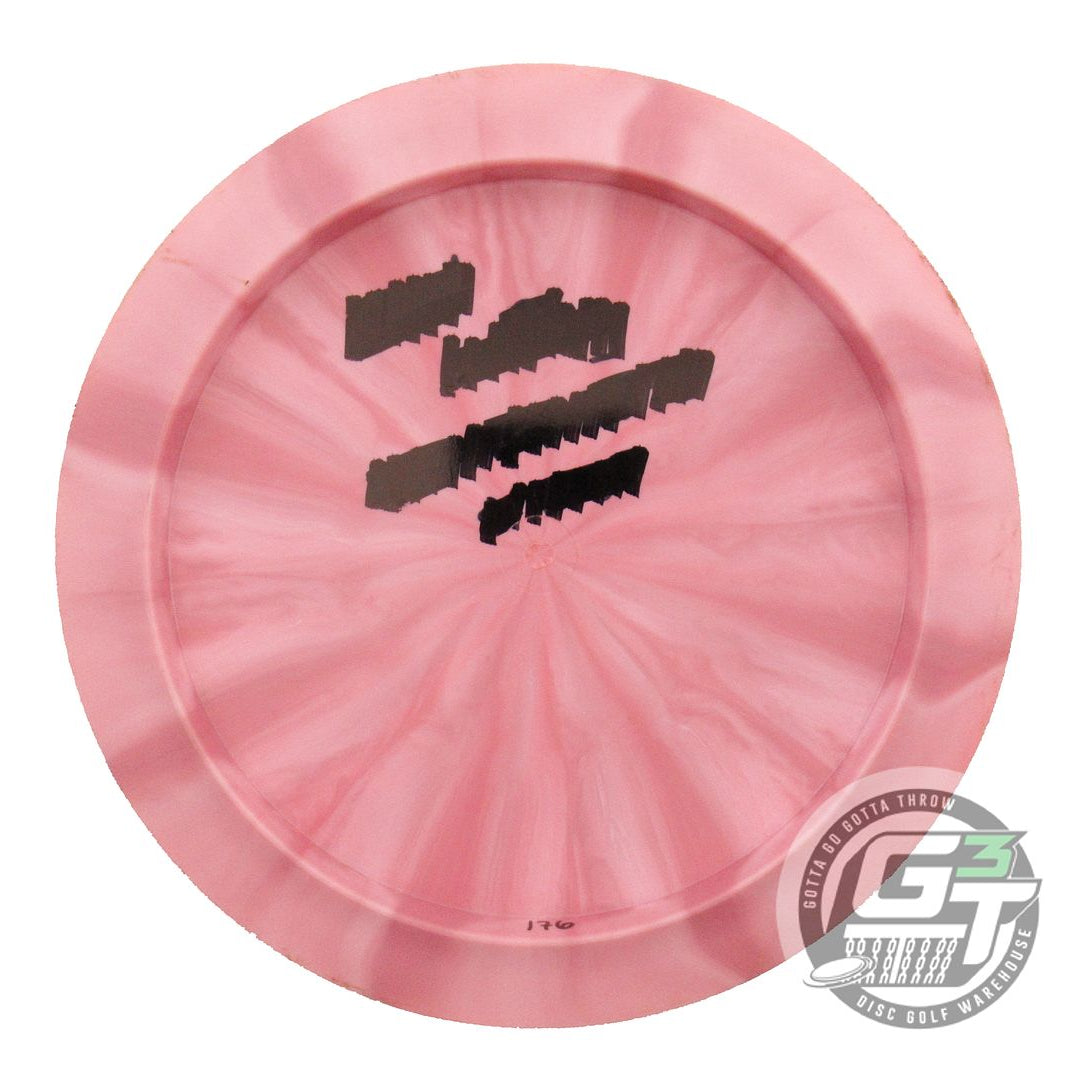 USED Dynamic Discs Fuzion Burst Captain 175g Pink Gold Foil Distance Driver Disc