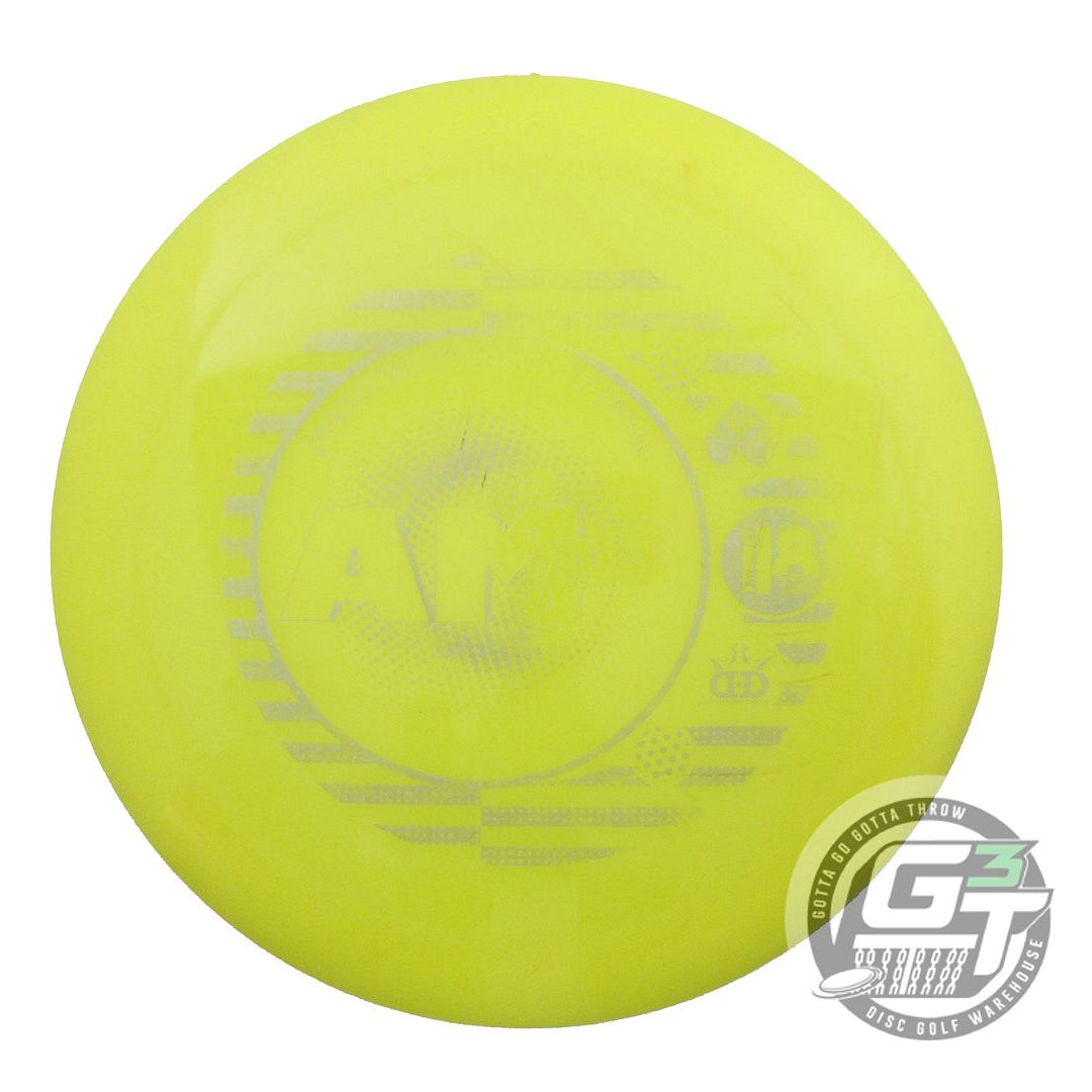 USED Latitude 64 Opto Explorer 175g Yellow Silver Stamp Distance Driver Disc