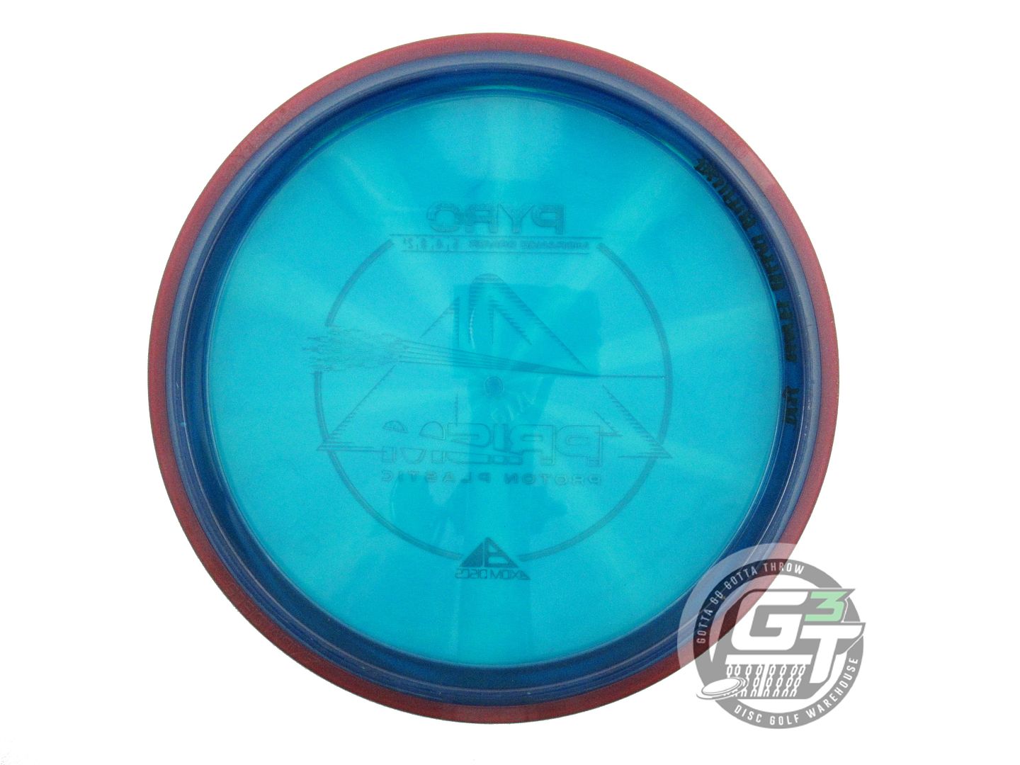 USED Axiom Discs Classic Prism Proton Pyro 177g Blue Purple Rim Midrange Disc