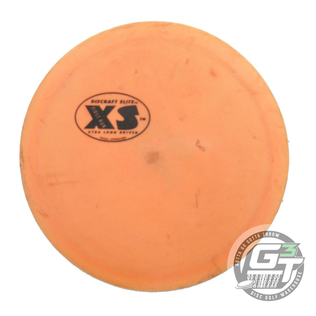 USED Discraft Elite X XS 169g Orange Black Stamp OOP Distance Driver Golf Disc