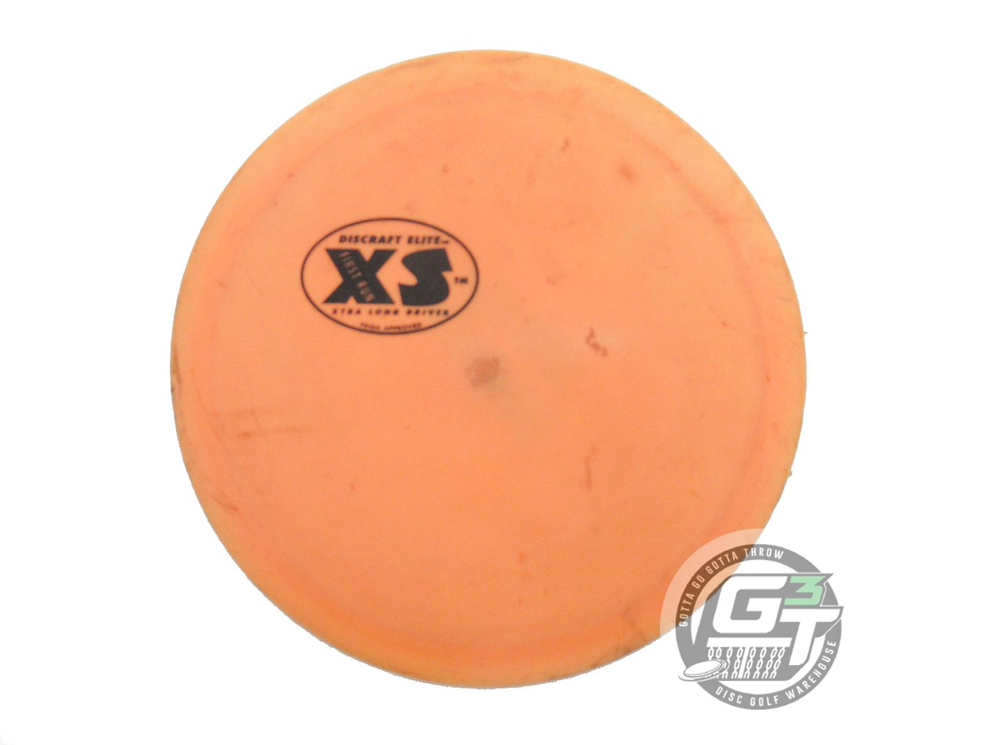 USED Discraft Elite X XS 169g Orange Black Stamp OOP Distance Driver Golf Disc