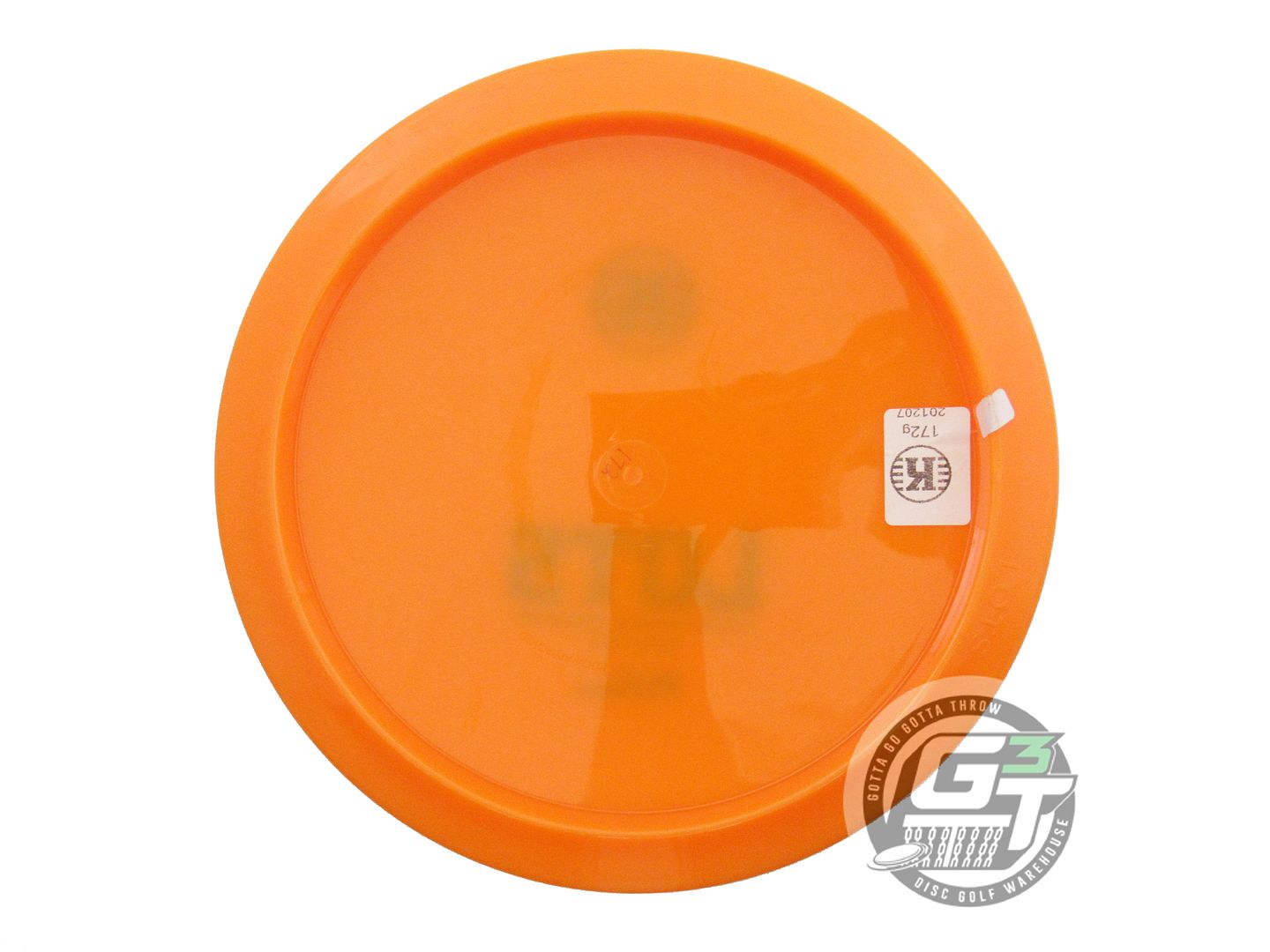 USED Kastaplast K1 Lots 172g Orange Black Stamp Fairway Driver Golf Disc