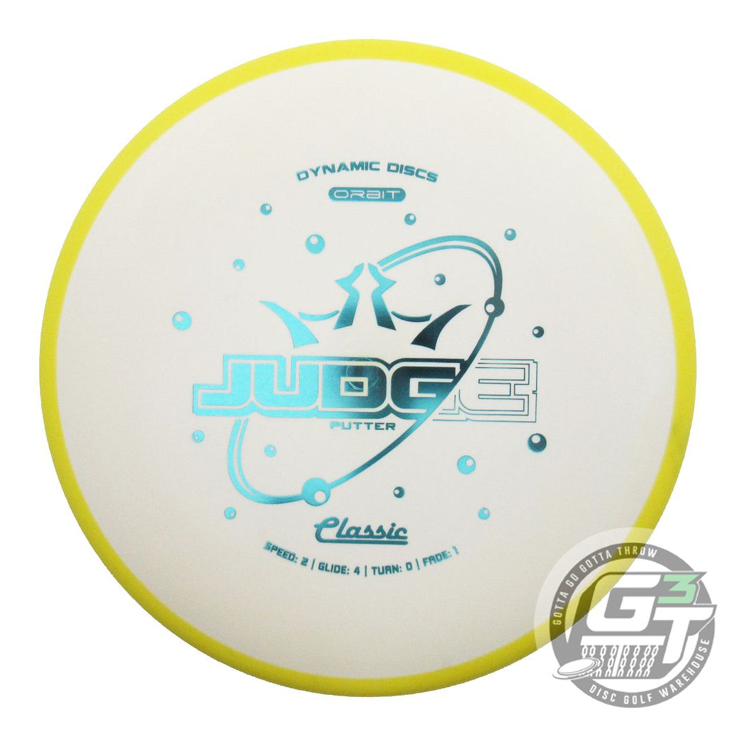 Dynamic Discs Classic Line Orbit Judge Putter Golf Disc (Individually Listed)