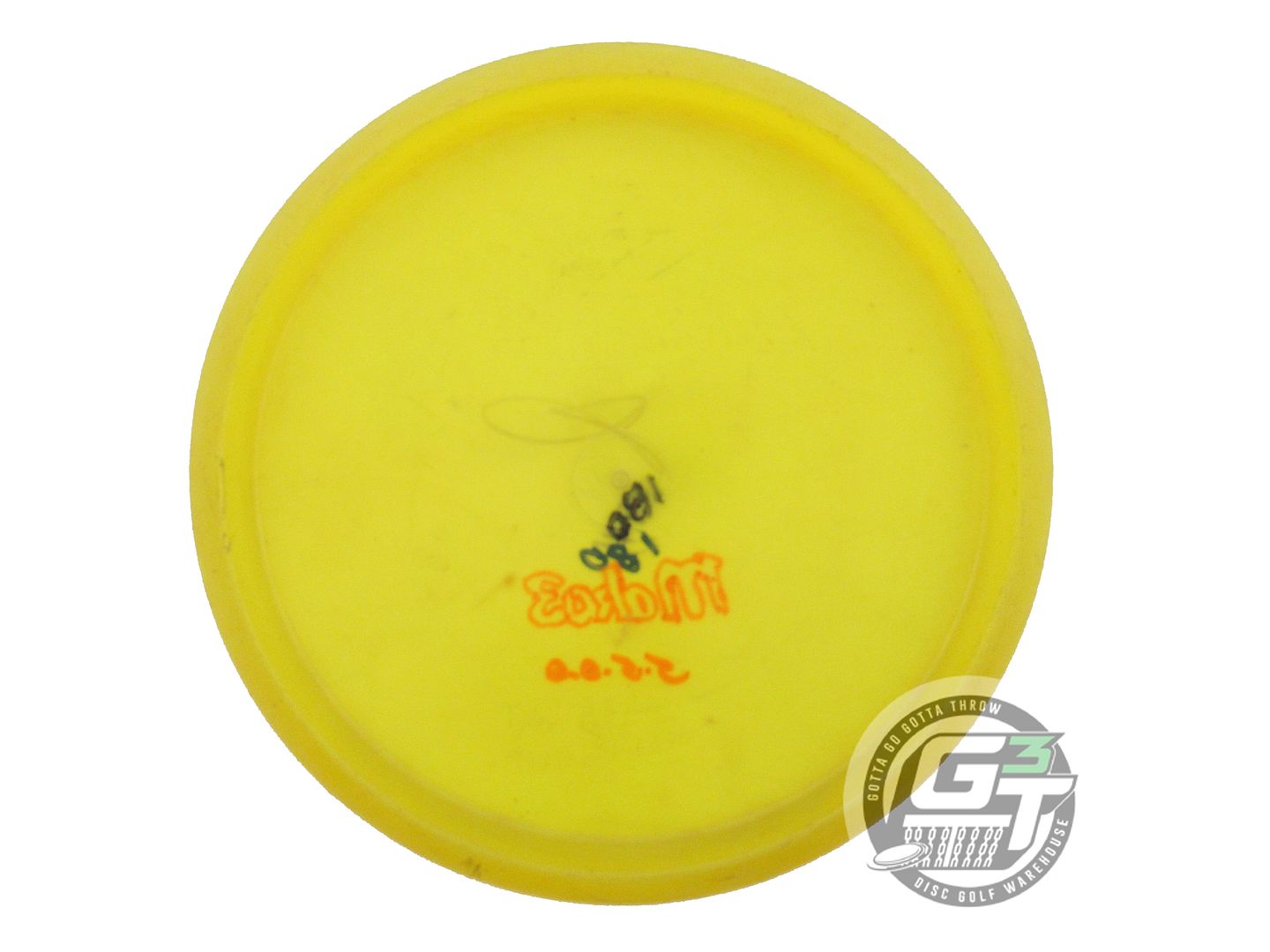USED Innova Champion Mako3 180g Marigold Wiped Stamp Midrange Golf Disc