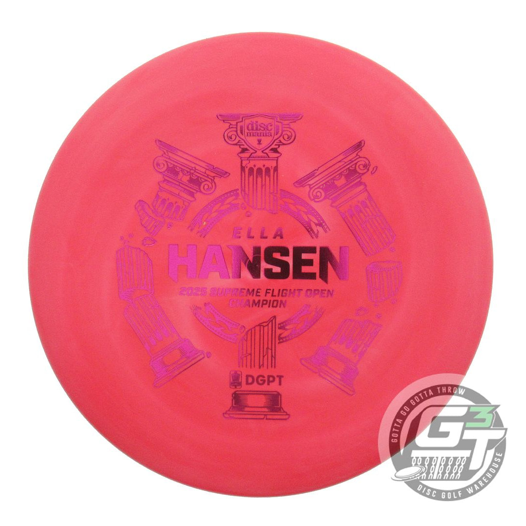 Discmania Limited Edition Triumph Series Ella Hansen 2025 Supreme Flight Open Swirl D-Line Flex 2 P2 Pro Putter Golf Disc (Individually Listed)