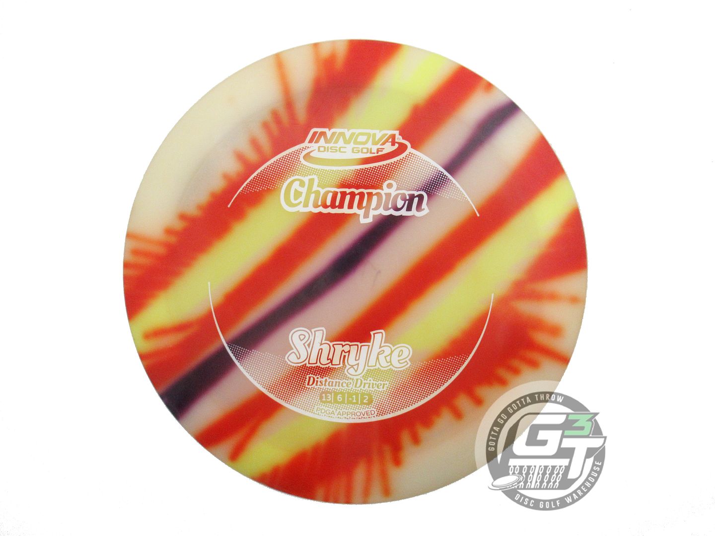 USED Innova I-DYE Champion Shryke 171g Stripes Distance Driver Golf Disc