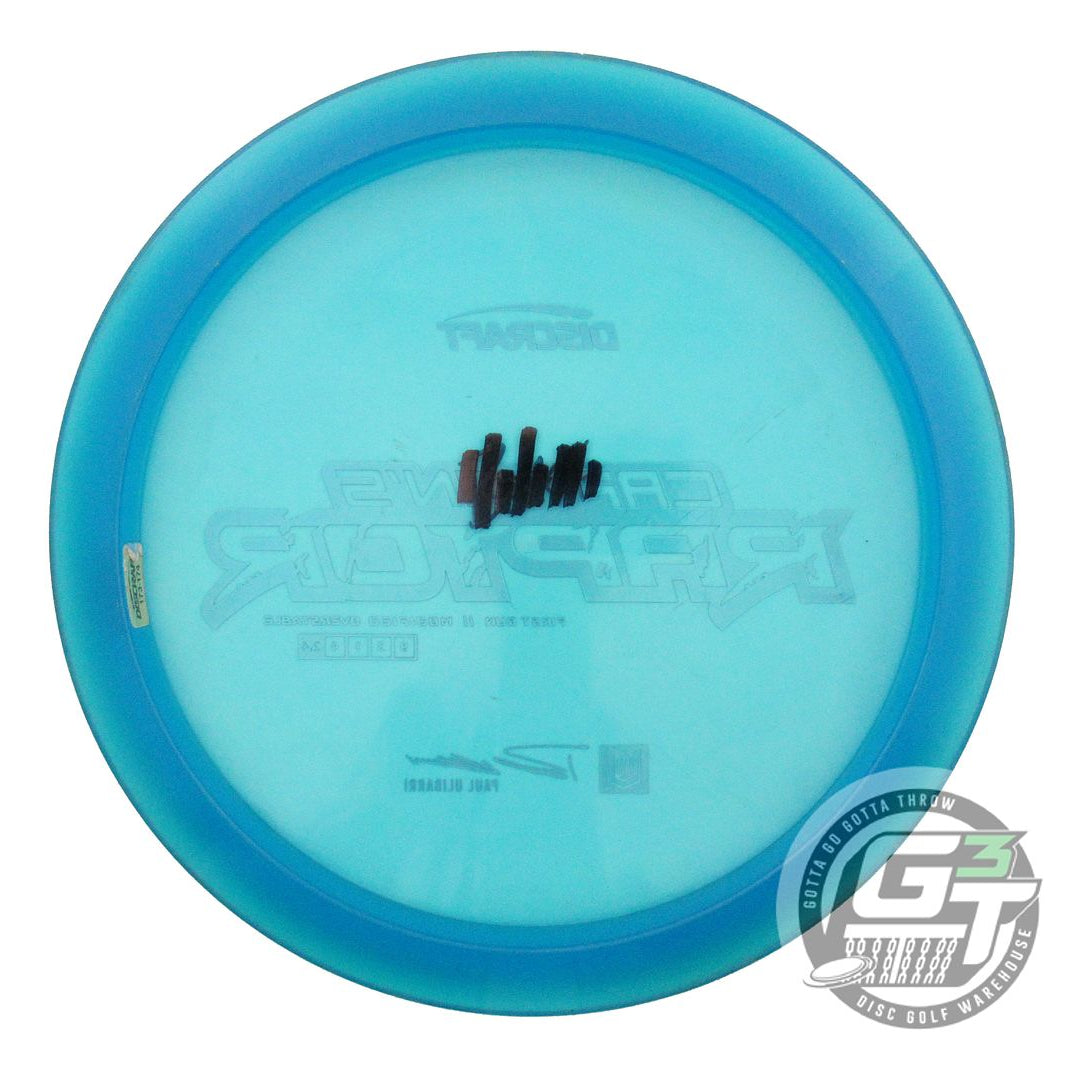 USED Discraft Special Blend Z Raptor 175g Blue Magenta Foil Driver Golf Disc