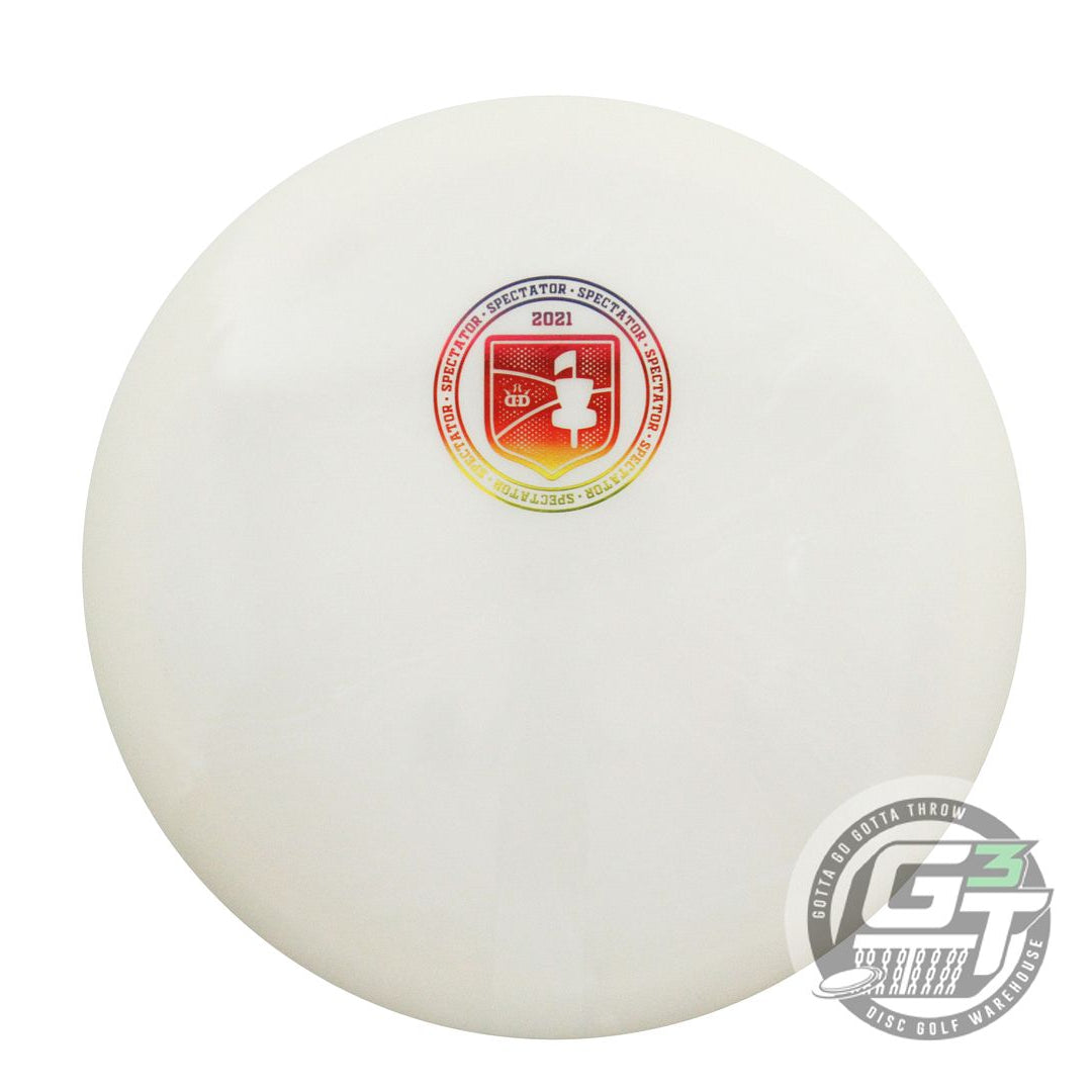 USED Dynamic Discs Lucid Evader 175g White Rainbow Foil Fairway Driver Golf Disc