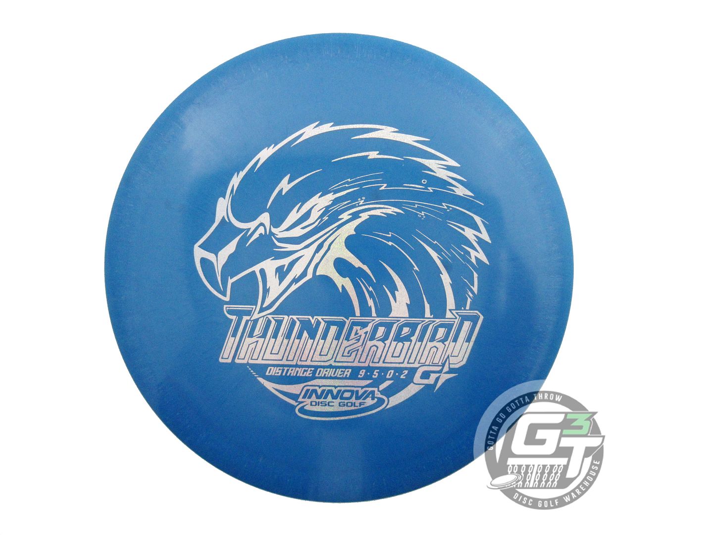 USED Innova GStar Thunderbird 169g Blue Silver Glitter Foil Distance Driver Disc