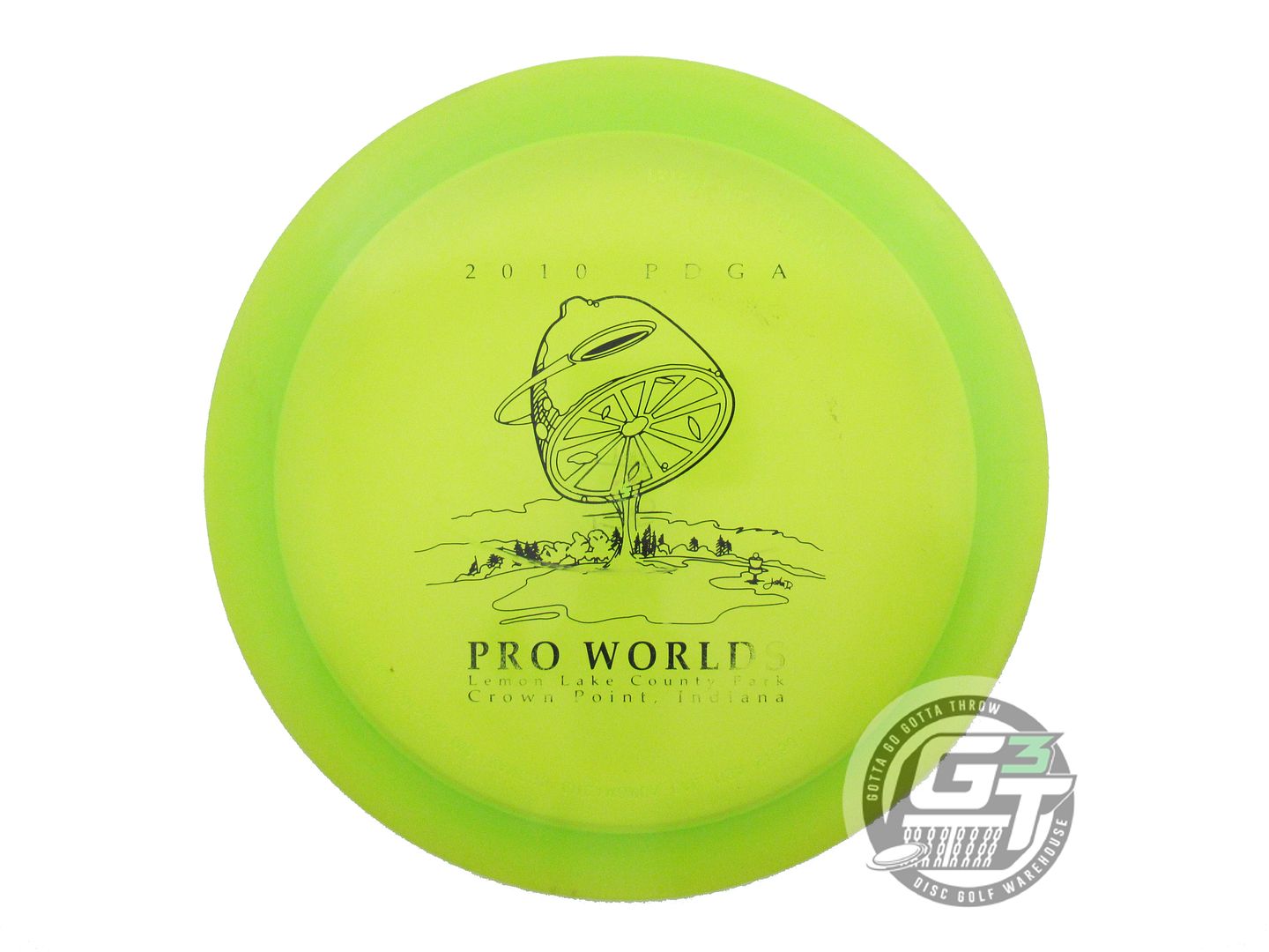USED Innova X-OUT Champion Teebird 175g Lime Black Stamp Fairway Driver Disc
