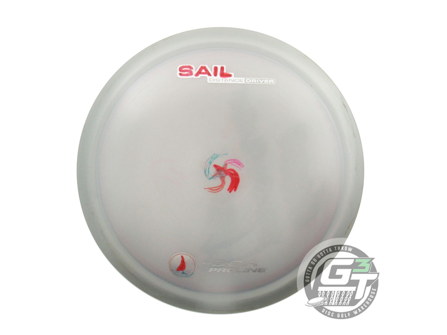 USED DGA ProLine Sail 175g Gray Silver Foil Distance Driver Golf Disc