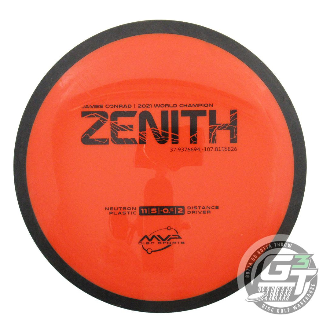 USED MVP Disc Sports Neutron Zenith 168g Orange Fairway Driver Golf Disc