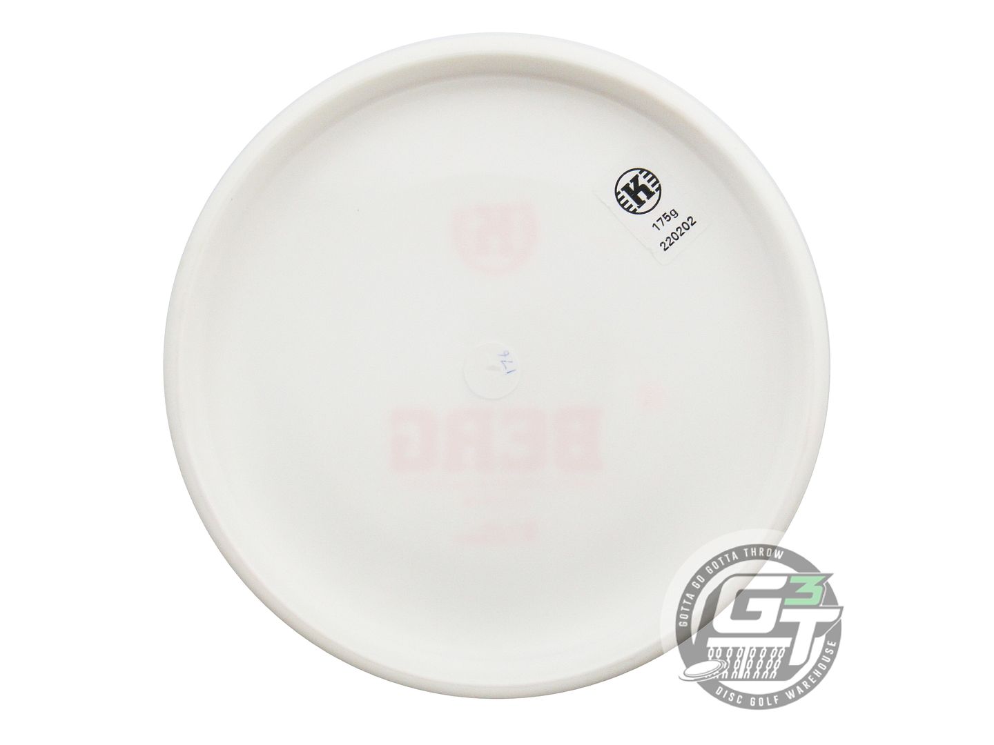 USED Kastaplast X-OUT K1 Berg 176g White A Putter Golf Disc