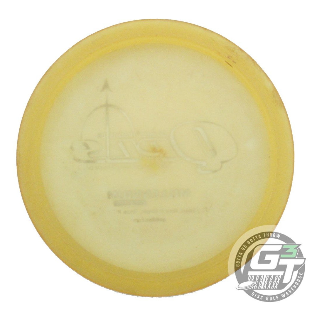 USED Millennium Quantum Polaris LS 165g Yellow Silver Foil Fairway Driver Disc