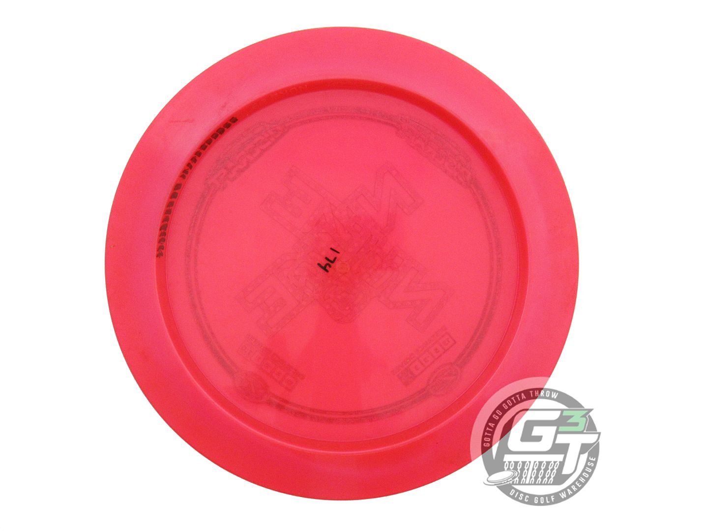 USED Discraft X-OUT Z Nuke SS 174g Red Distance Driver Golf Disc