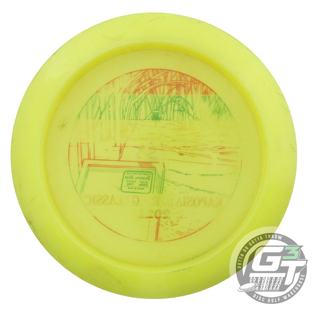 USED Innova Champion Destroyer 174g Yellow Rasta Foi Distance Driver Golf Disc