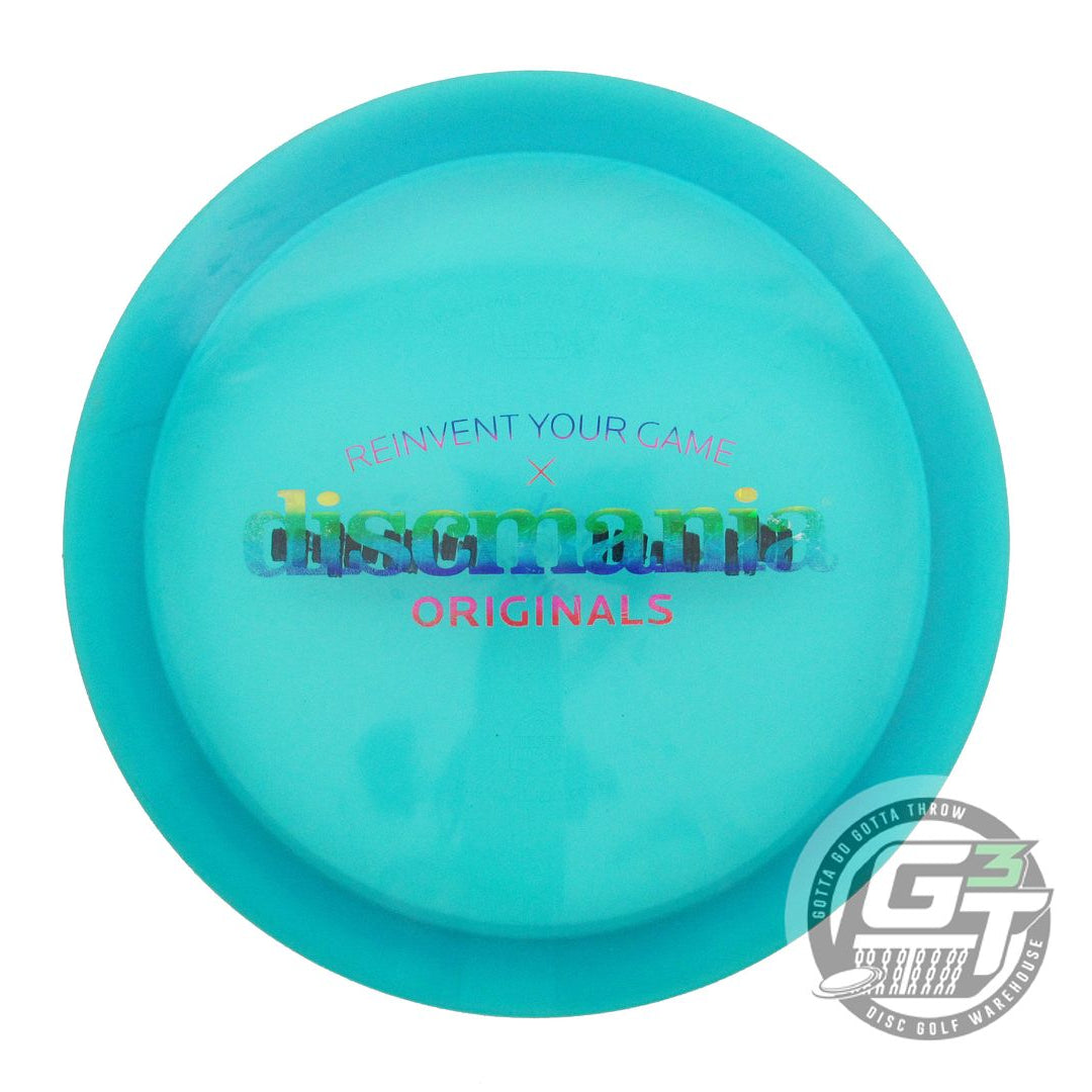 USED DiscMania ORIGINALS C-Line FD3 173g Teal Rainbow Shatter Driver Golf Disc