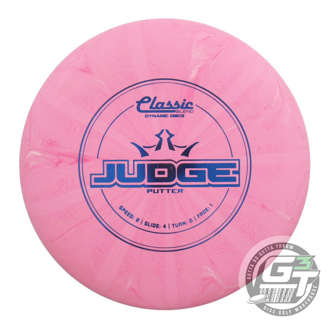 Dynamic Discs Classic Blend Burst Judge Putter Golf Disc (Individually Listed)