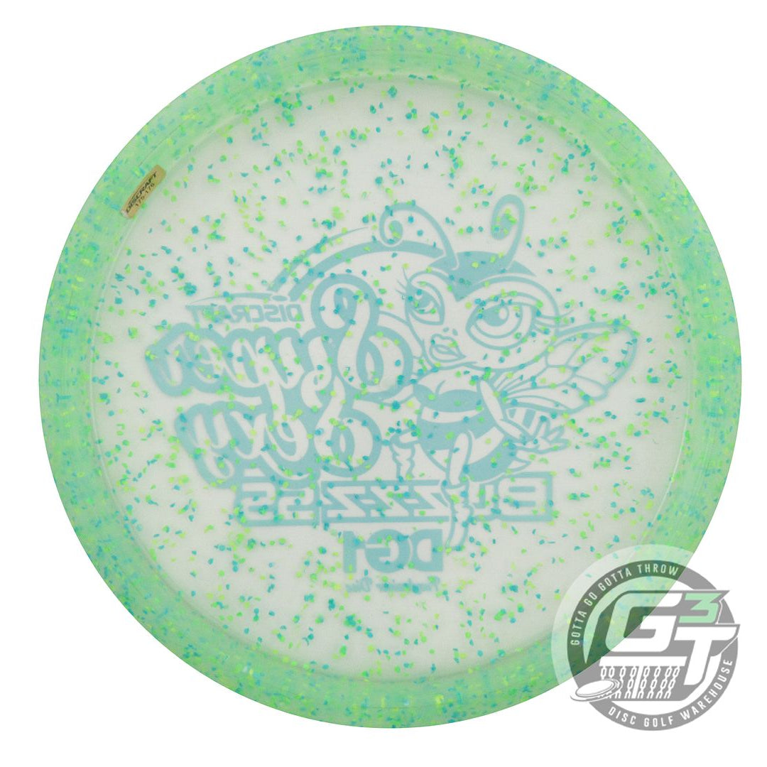 NOS Discraft Confetti Z Buzzz SS 177g Lime Sky Blue Stamp Midrange s