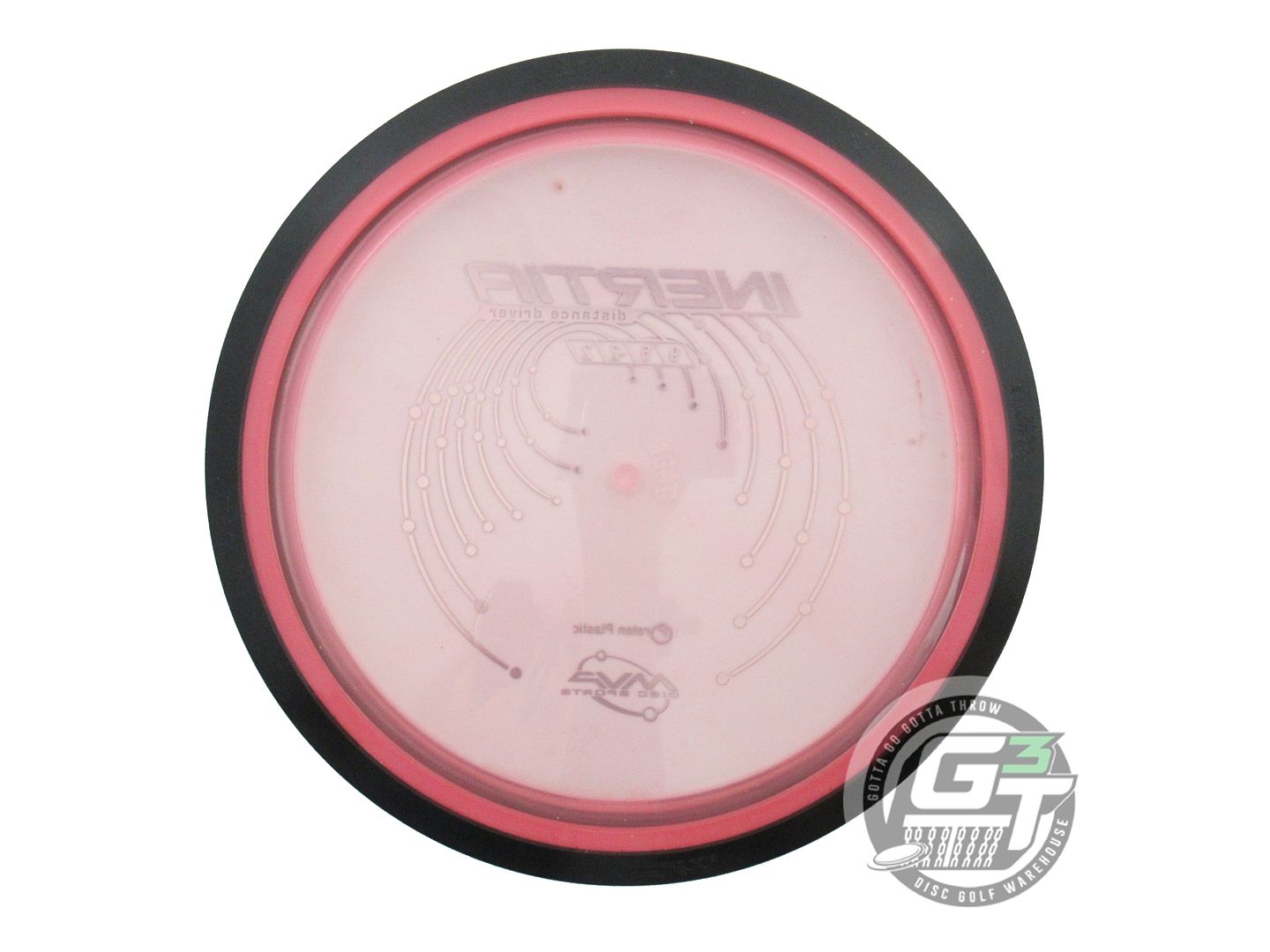USED MVP Disc Sports Proton Inertia 164g Pink Distance Driver Golf Disc