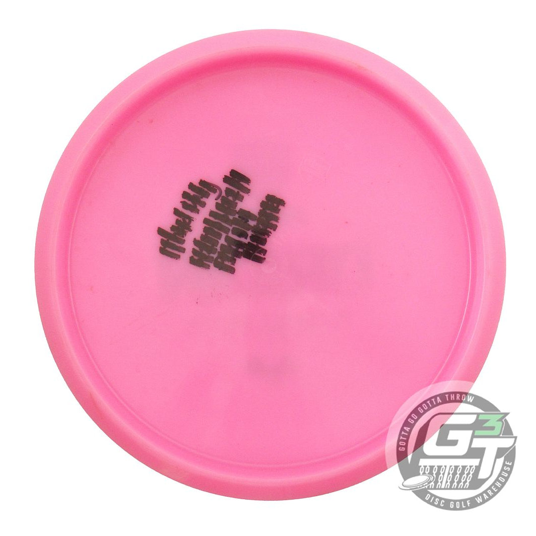 USED DiscMania Neo Origin 177g Pink Green Foil Midrange Golf Disc