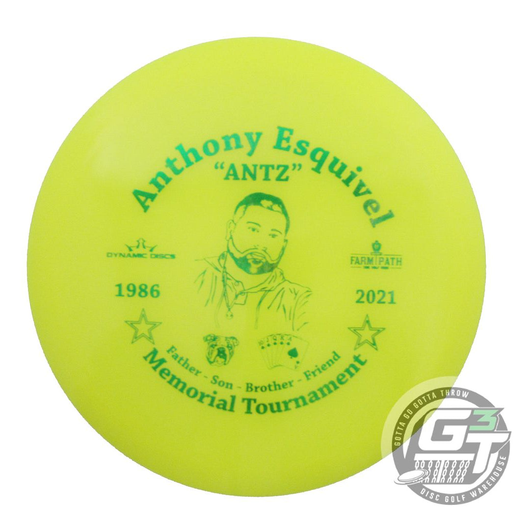 USED Dynamic Discs Lucid Evader 173g Yellow Green Foil Fairway Driver Golf Disc
