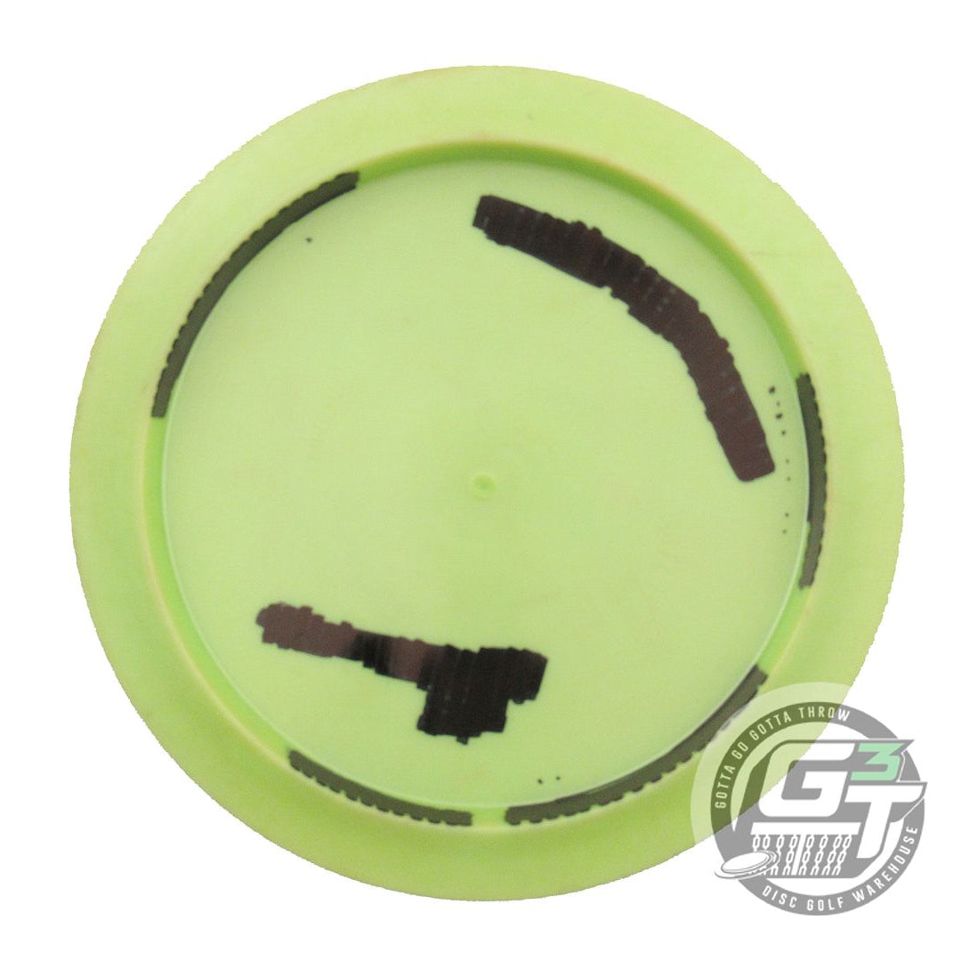 USED Dynamic Discs Fuzion Trespass 175g Lime Holo Foil Distance Driver Golf Disc