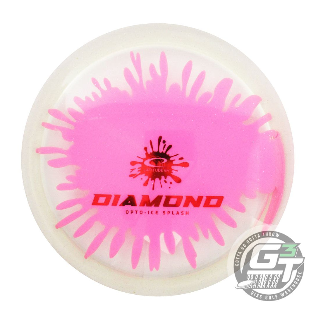 Latitude 64 Opto Ice Sparkle Splash Diamond Fairway Driver Golf Disc (Individually Listed)