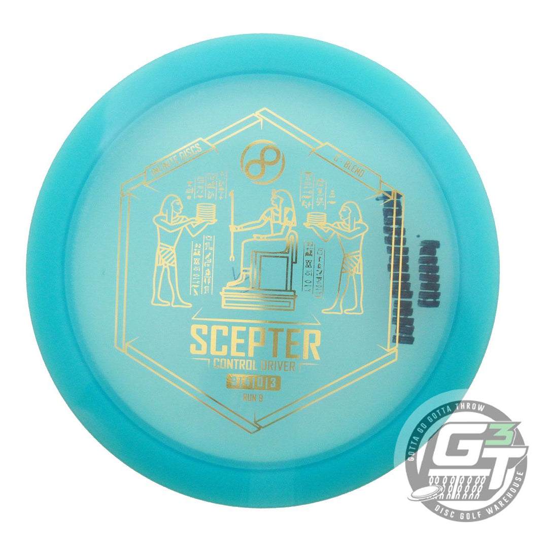 USED Infinite Luster C-Blend Pharaoh 170g Orange Magenta Foil Driver Golf Disc