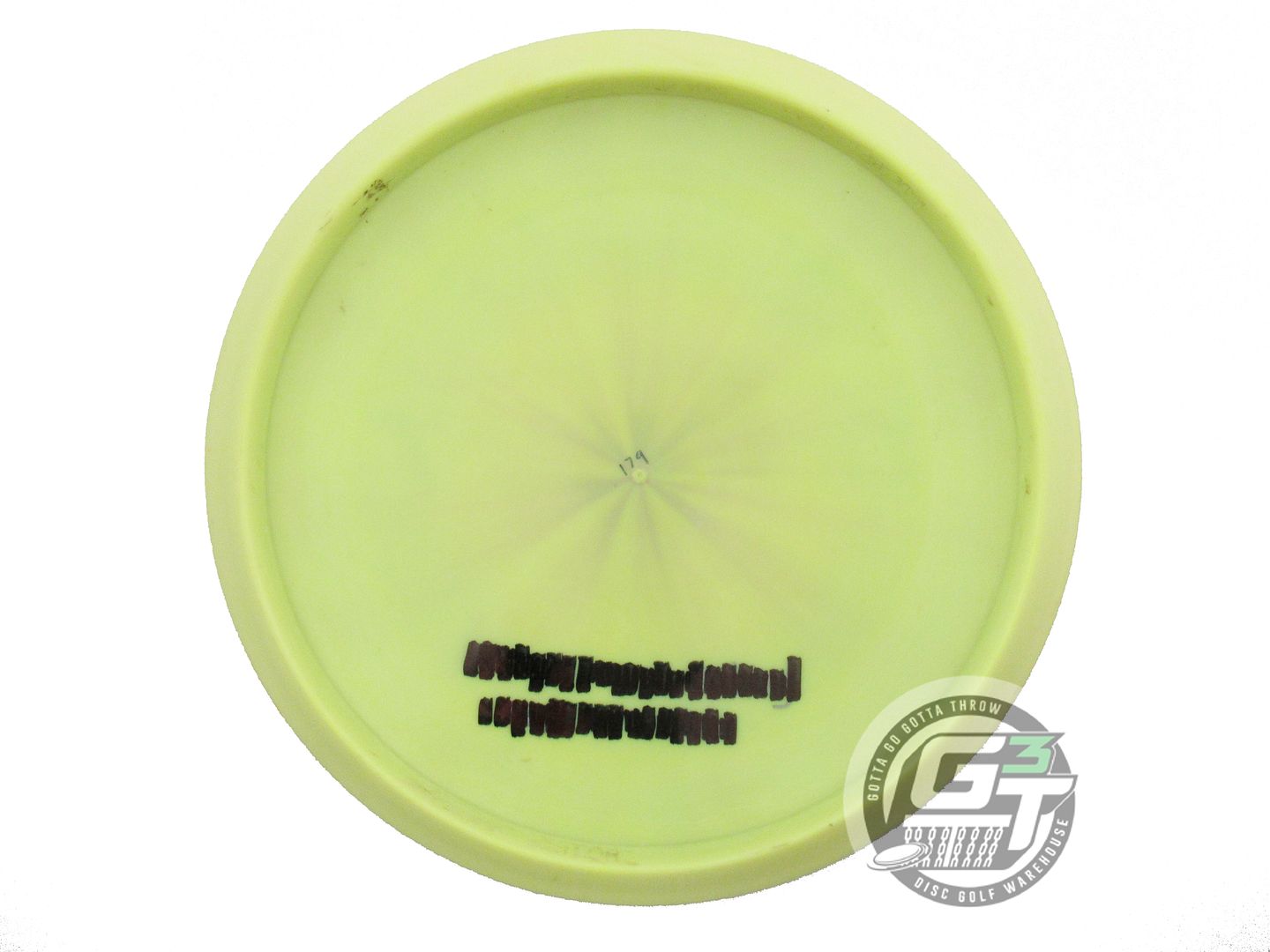 USED Discraft ESP Meteor 179g Yellow Silver Weave Foil Midrange Golf Disc