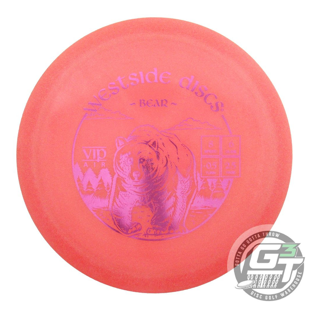 USED Westside Discs VIP AIR Bear 162g Pink Magenta Foil Fairway Driver Golf Disc