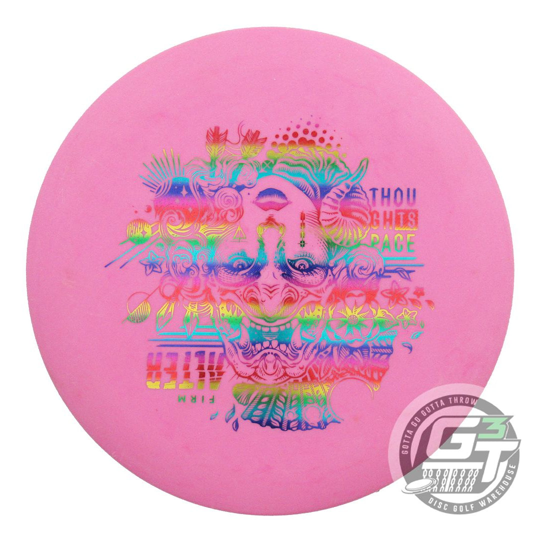 USED Thought Space Nerve Firm Alter 174g Pink Rainbow Foil Putter Golf Disc