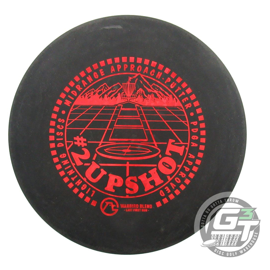 USED Lightning LAST FIRST RUN Warbird #2 Upshot 173g Black Putter Golf Disc