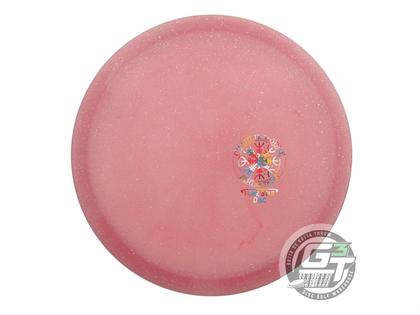 USED Lone Star Founder's Middy 175g Pink Wonder Bread Foil Midrange Golf Disc