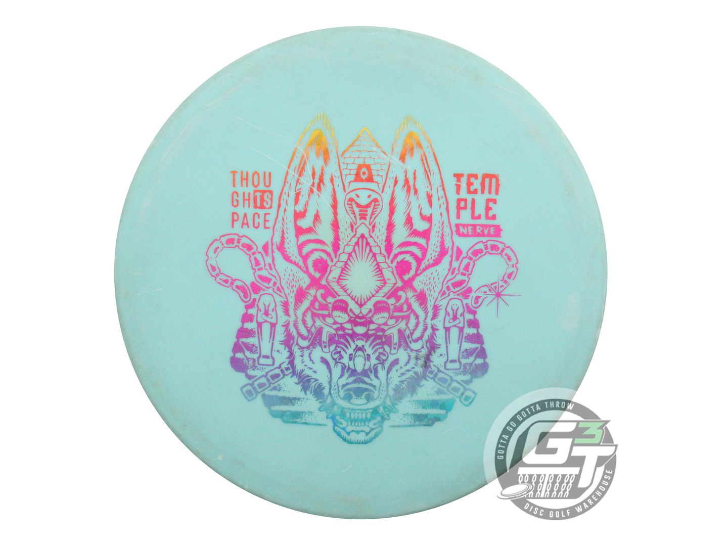 USED Thought Space Nerve Temple 175g Seafoam Midrange Golf Disc