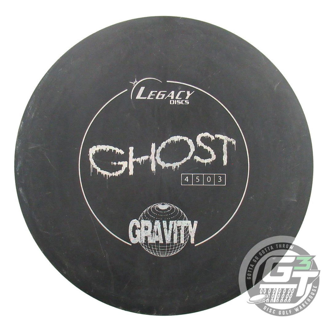 USED Legacy Discs Gravity Ghost 180g Black Silver Glitter Foil Midrange Disc