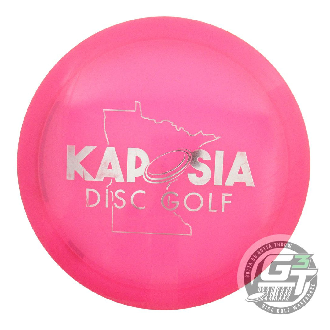 USED Dynamic Discs Lucid Evader 175g Pink Silver Foil Fairway Driver Golf Disc