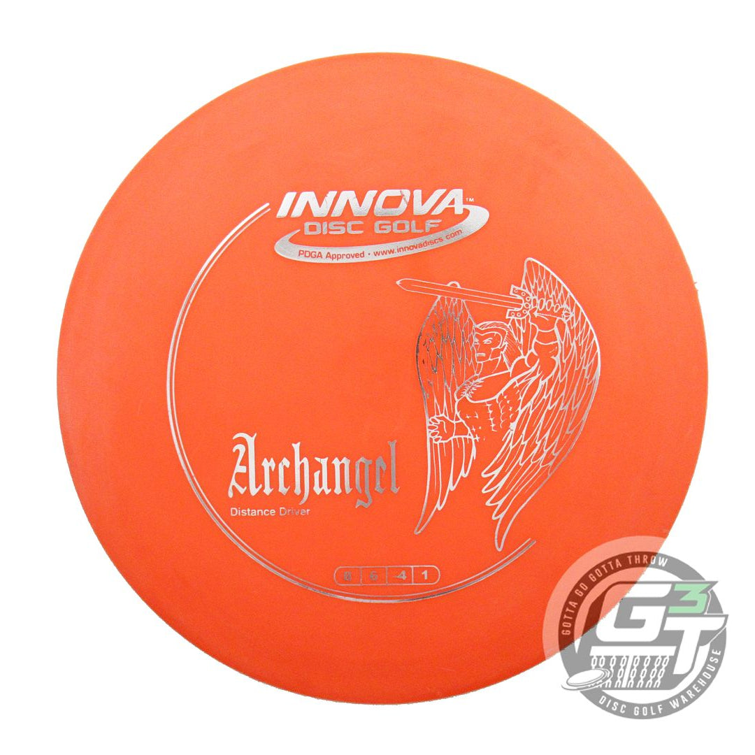 USED Innova DX Archangel 172g Orange Silver Foil Distance Driver Golf Disc