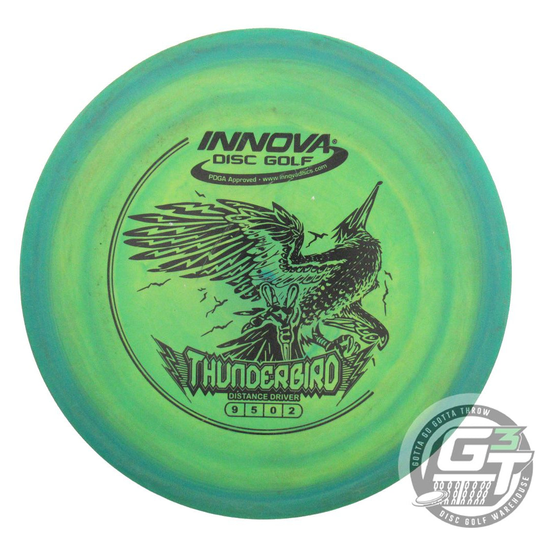 USED Innova DX Thunderbird 161g Blue-Green Black Stamp Distance Driver Golf Disc
