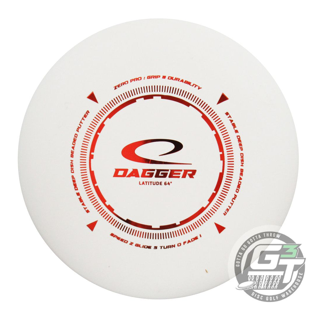 Latitude 64 Zero Pro Dagger Putter Golf Disc (Individually Listed)